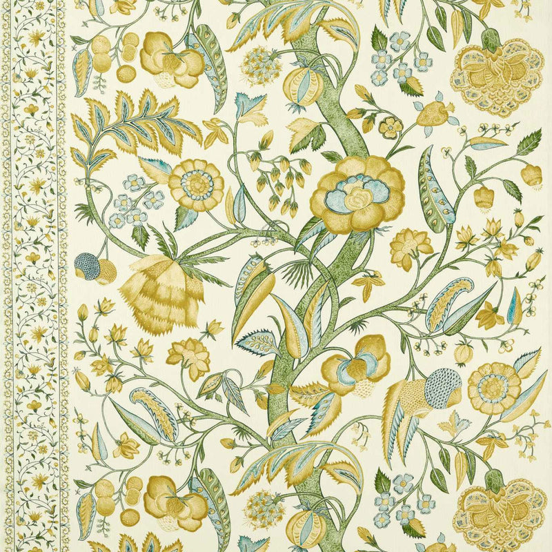 322786 Artisan Palampore Indienne Primrose Fabric by Zoffany