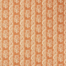 322789 Dabu Stripe Indienne Amber/Blush Fabric by Zoffany
