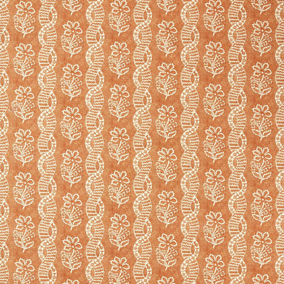 Dabu Stripe Indienne Amber/Blush Fabric by Zoffany