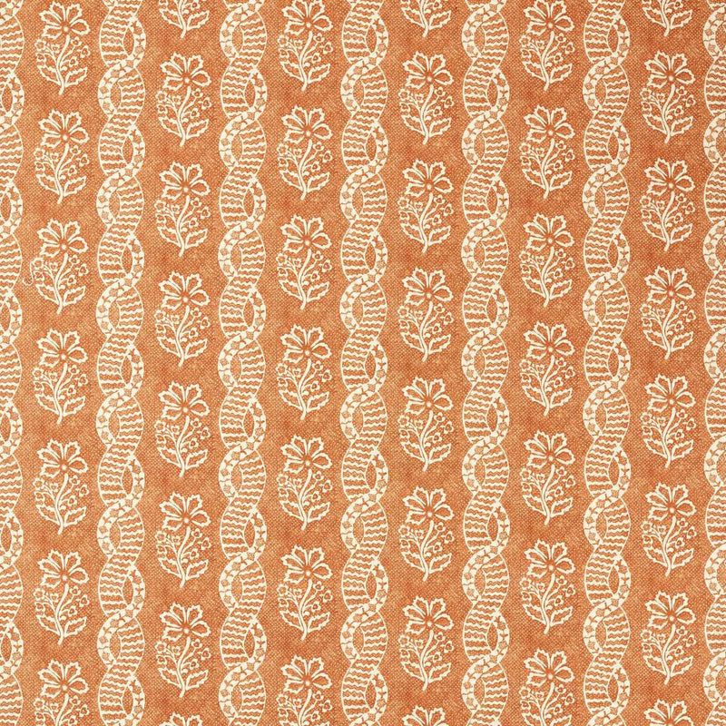 322789 Dabu Stripe Indienne Amber/Blush Fabric by Zoffany