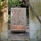 322789 Dabu Stripe Indienne Amber/Blush Fabric by Zoffany