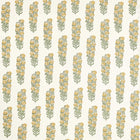 322791 Sanganeri Block Print Indienne Primrose/Evergreen Fabric by Zoffany
