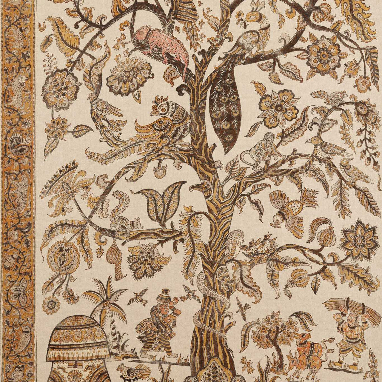 322793 Tree of Life Indienne Spice Fabric by Zoffany