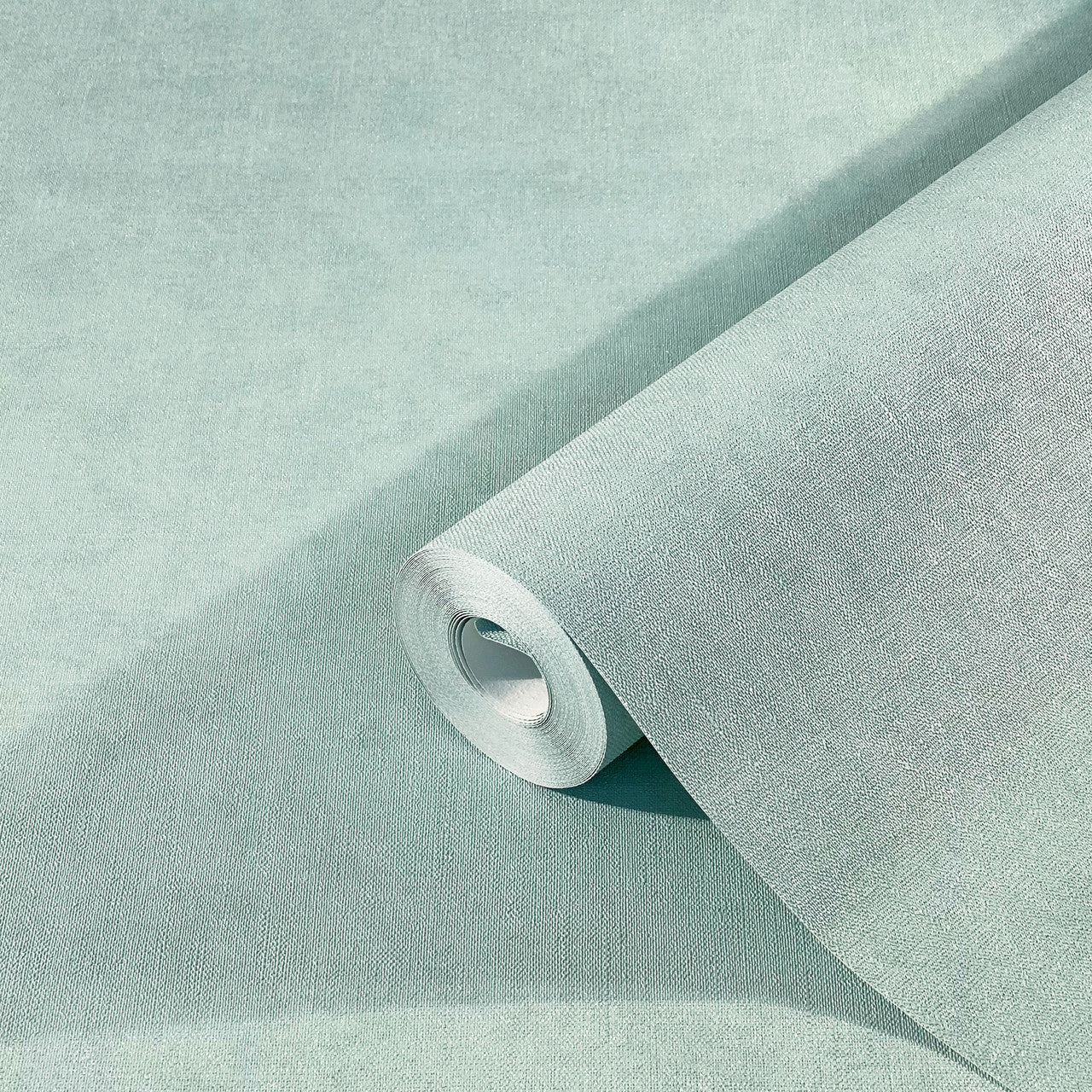 32414 Plain Texture Flora Turquoise Wallpaper By Galerie