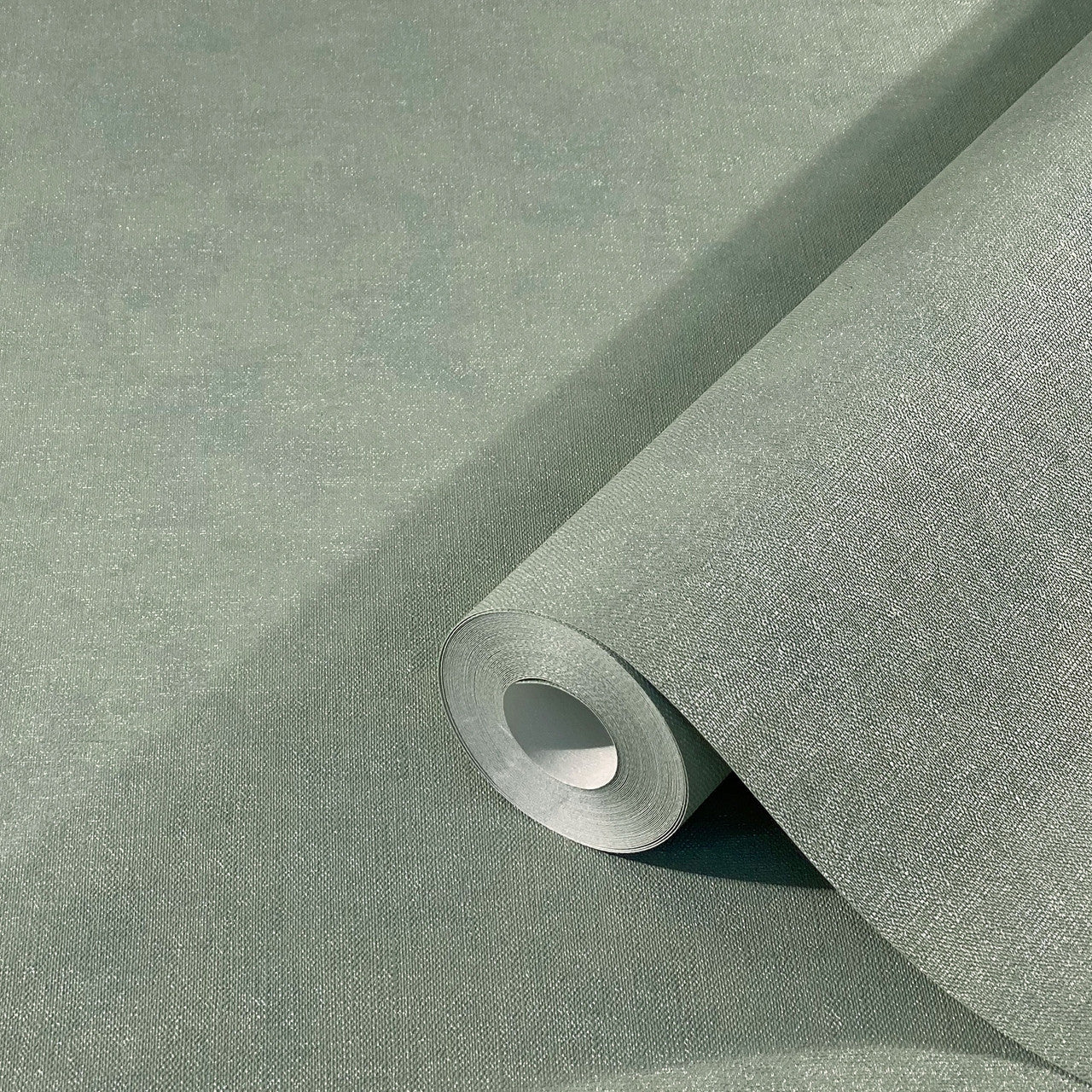 32415 Plain Texture Flora Green Wallpaper By Galerie