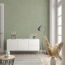 32417 Plain Texture Flora Green Wallpaper By Galerie