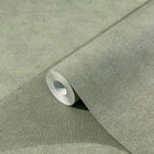 32417 Plain Texture Flora Green Wallpaper By Galerie