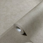 32418 Plain Texture Flora Grey and Beige Wallpaper By Galerie