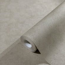 32418 Plain Texture Flora Grey and Beige Wallpaper By Galerie