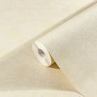 32424 Plain Texture Flora Beige Wallpaper By Galerie