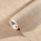 32433 Plain Texture Flora Beige Wallpaper By Galerie