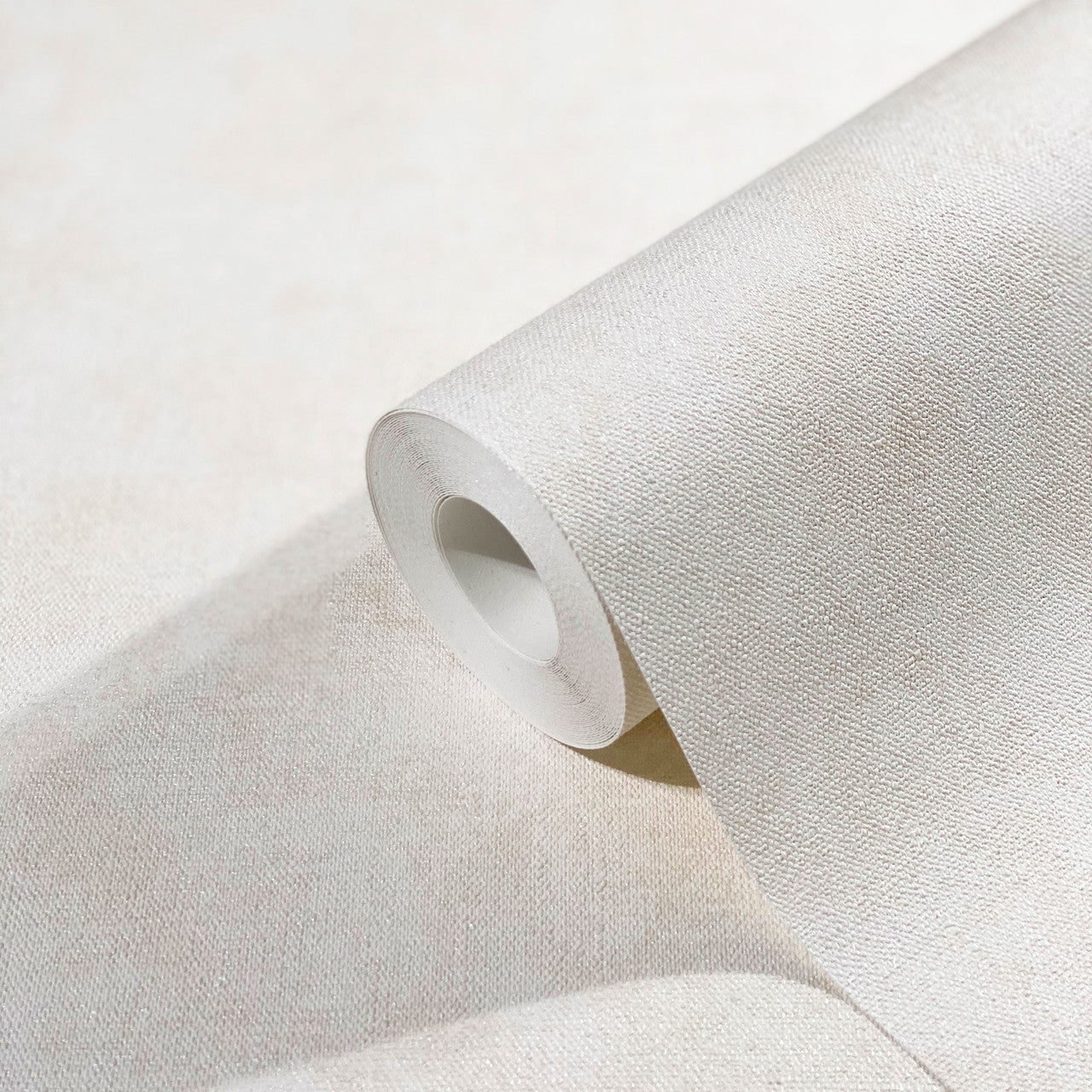 32437 Plain Texture Flora Beige Wallpaper By Galerie