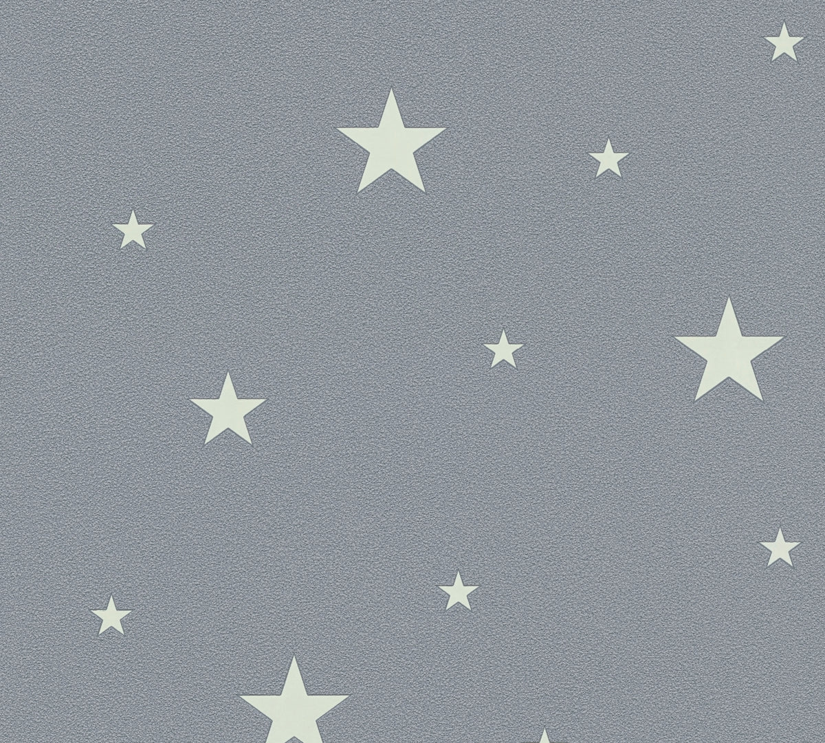Star Slate Blue Kids Studio Wallpaper by A S Creation - flat
