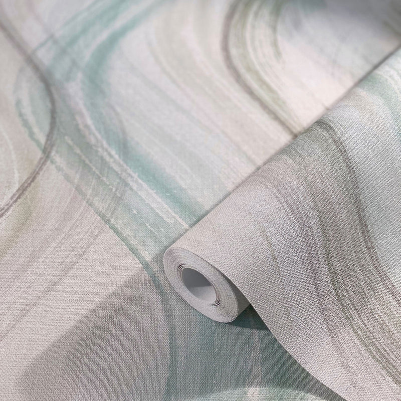 32442 Graphic The New Design Book White and Green Wallpaper By Galerie