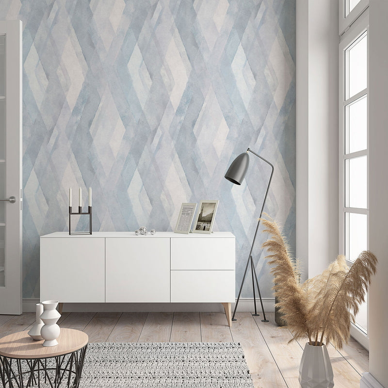 32448 Graphic The New Design Book Blue and White Wallpaper By Galerie