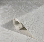 32601 Floral Damask The New Design Book White Wallpaper By Galerie
