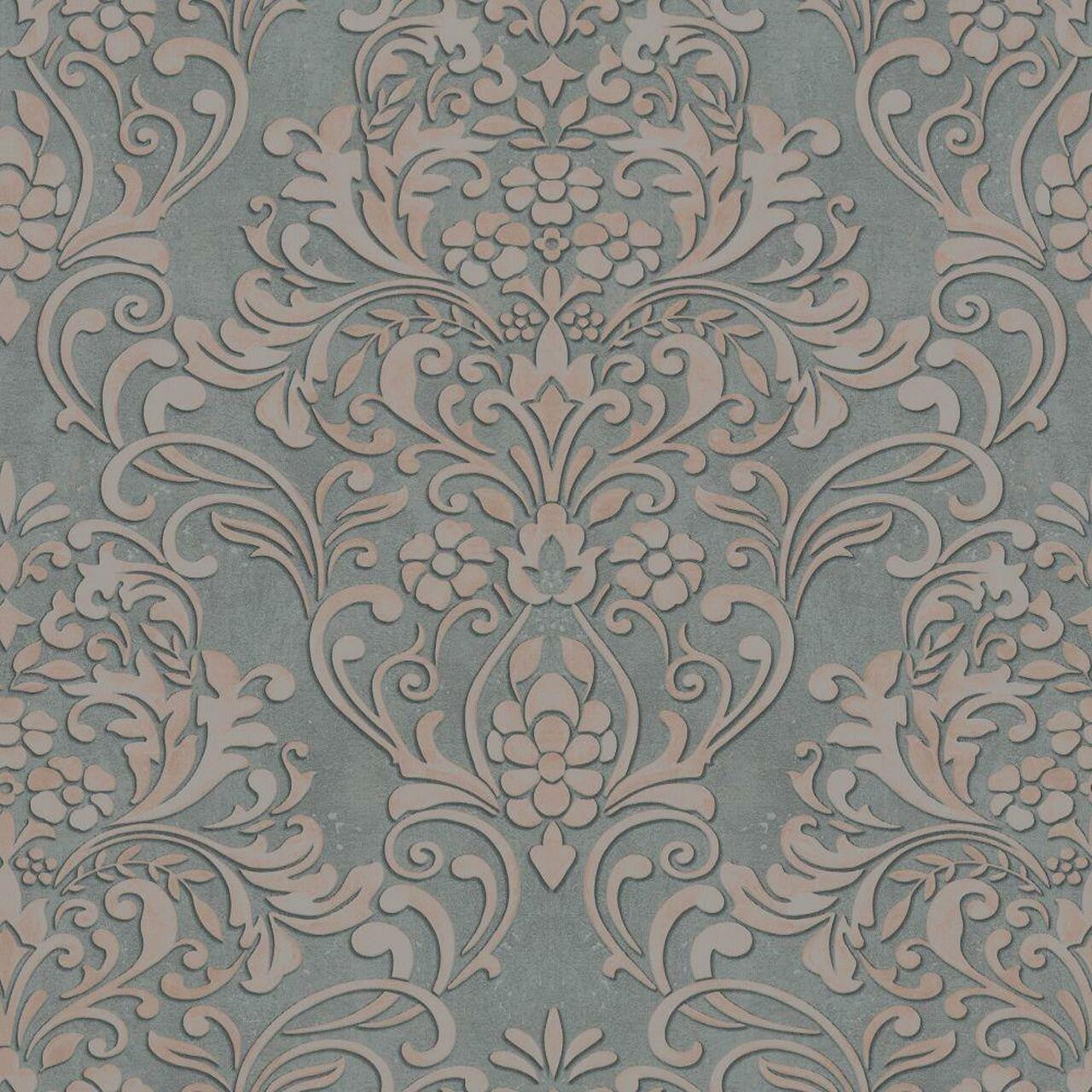 32604 Floral Damask City Glam Wallpaper by Galerie