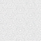 32607 Hex Geometric City Glam Wallpaper by Galerie