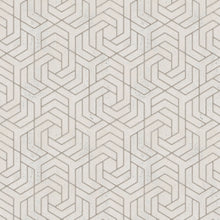 32608 Hex Geometric The New Design Book Beige and Gold Wallpaper By Galerie