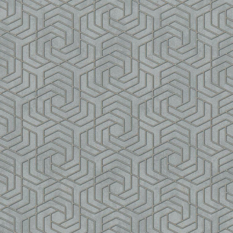 32610 Hex Geometric City Glam Wallpaper by Galerie