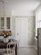 3261 Folklore Multi and Beige Wallpaper by Boråstapeter