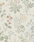 3261 Folklore Multi and Beige Wallpaper by Boråstapeter