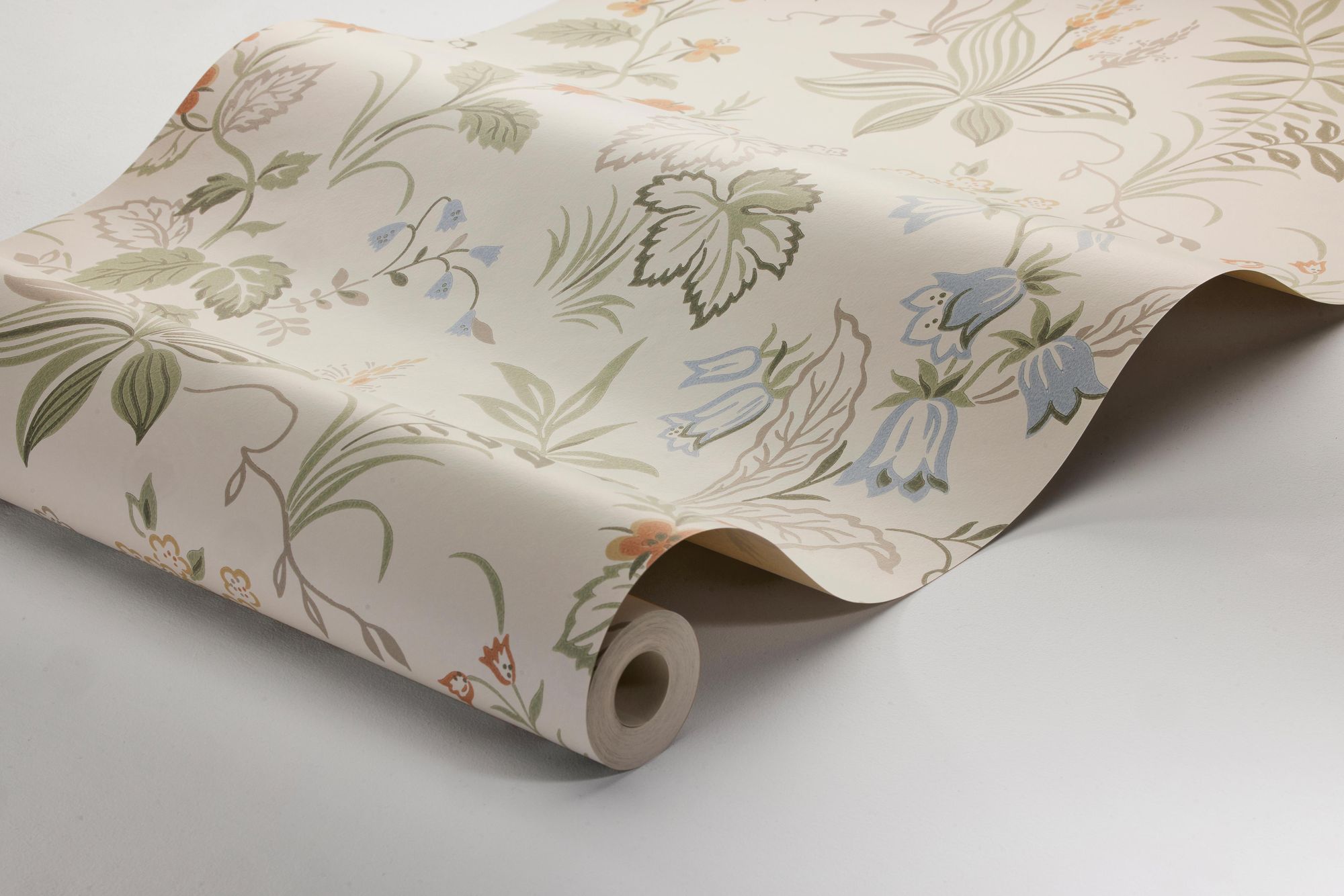 3261 Folklore Multi and Beige Wallpaper by Boråstapeter
