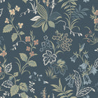3262 Folklore Multi and Blue Wallpaper by Boråstapeter