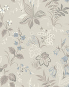 3263 Folklore Multi and Grey Wallpaper by Boråstapeter