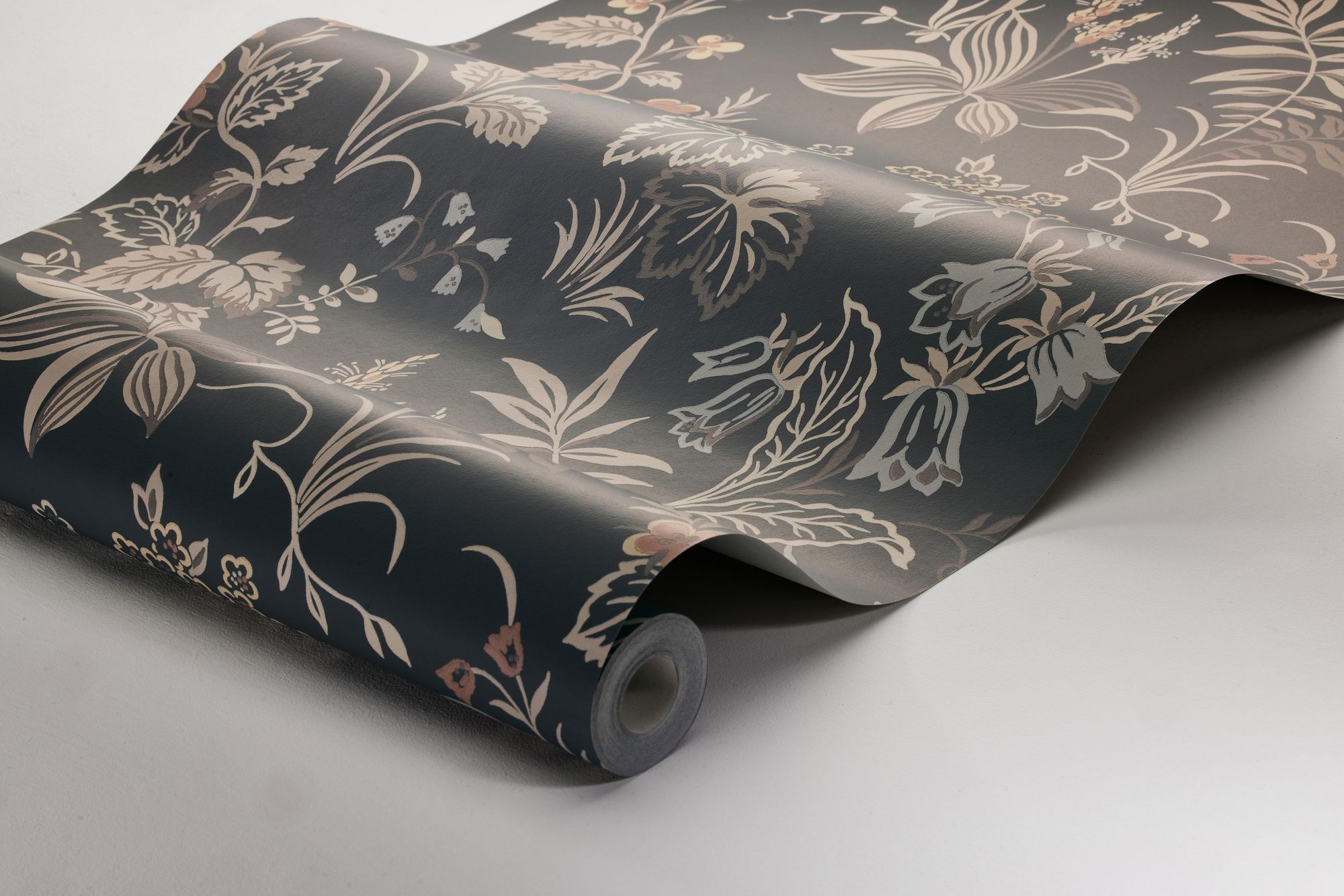 3264 Folklore Multi and Grey Wallpaper by Boråstapeter