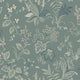 Folklore Multi and Green Timeless Traditions Wallpaper by Boråstapeter