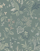3265 Folklore Multi and Green Wallpaper by Boråstapeter