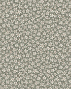 3268 Skogsblomst Green and Beige Wallpaper by Boråstapeter