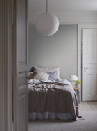3269 Sommarslöja Grey and Blue Wallpaper by Boråstapeter