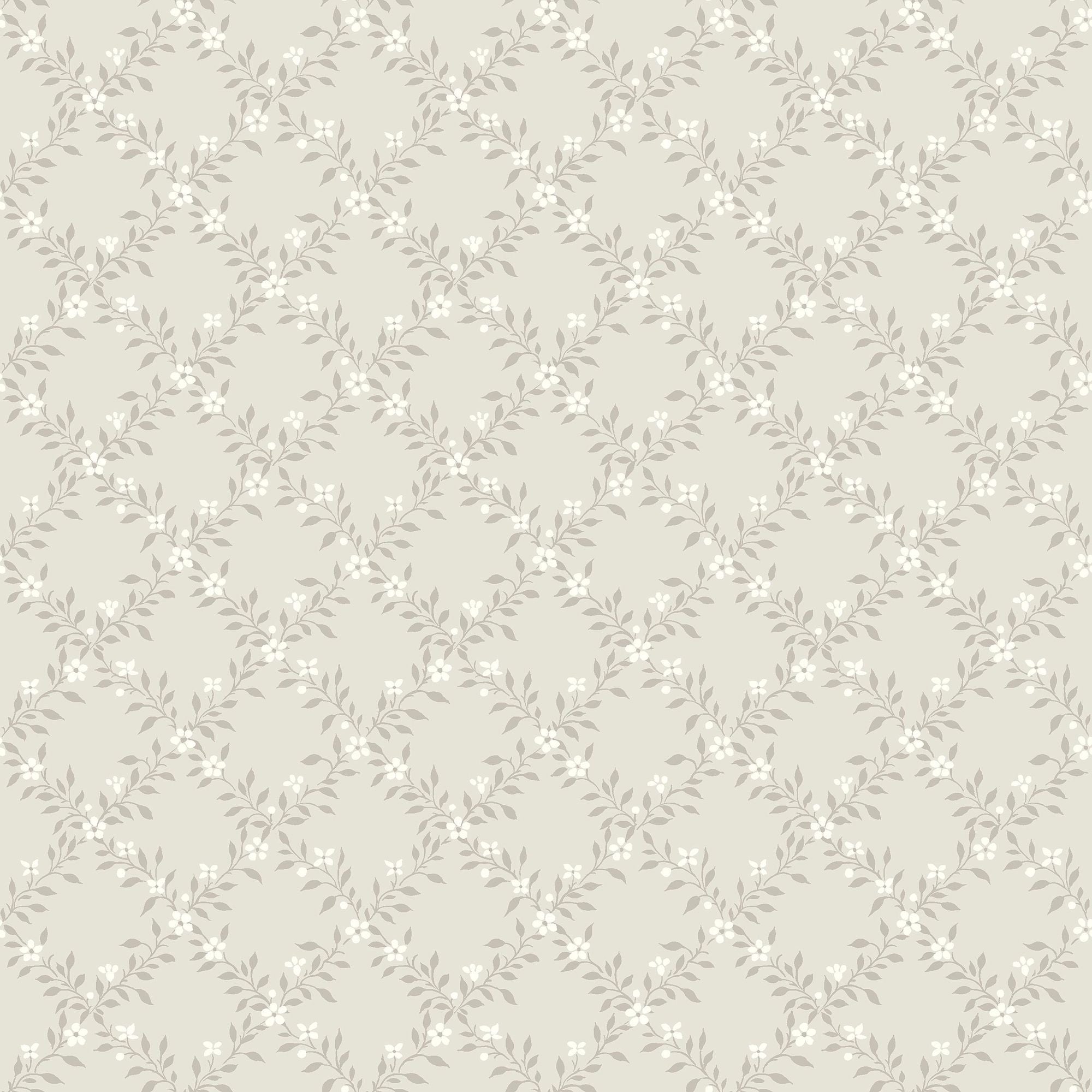3270 Sommarslöja Grey and Beige Wallpaper by Boråstapeter