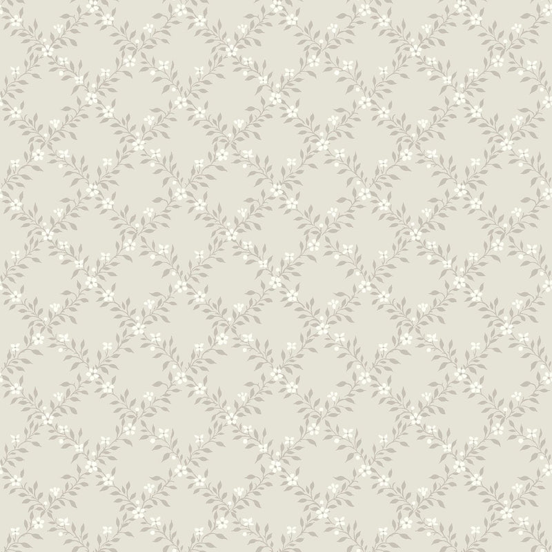 3270 Sommarslöja Grey and Beige Wallpaper by Boråstapeter