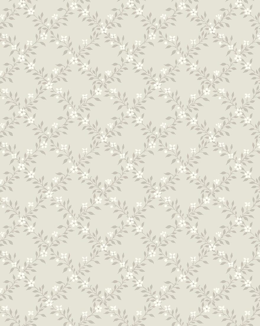 3270 Sommarslöja Grey and Beige Wallpaper by Boråstapeter