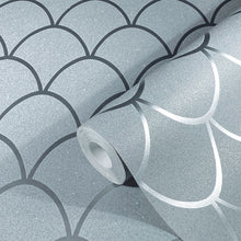 32718 Arch The New Design Book Green and Grey Wallpaper By Galerie