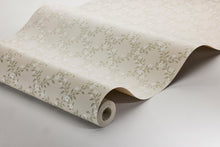 3271 Sommarslöja Beige and Green Wallpaper by Boråstapeter