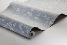 3272 Ängsblomma Blue and White Wallpaper by Boråstapeter