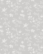 3274 Ängsblomma Grey and White Wallpaper by Boråstapeter