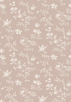 3275 Ängsblomma Pink and White Wallpaper by Boråstapeter