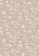 Ängsblomma Pink and White Timeless Traditions Wallpaper by Boråstapeter