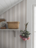 3277 Gustaf Grey and White Wallpaper by Boråstapeter