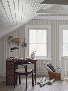 3277 Gustaf Grey and White Wallpaper by Boråstapeter