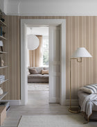 3279 Gustaf Beige and Brown Wallpaper by Boråstapeter