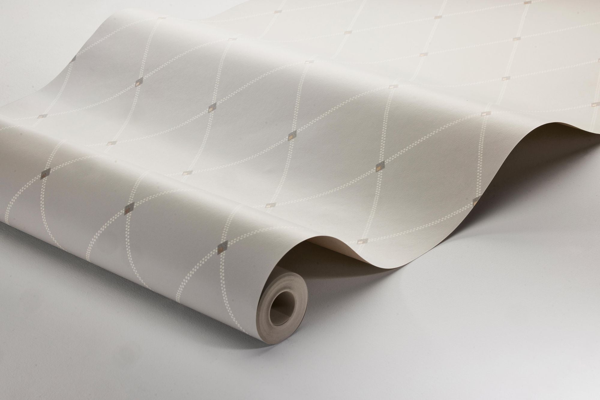 3280 Fredrik Grey and Beige Wallpaper by Boråstapeter