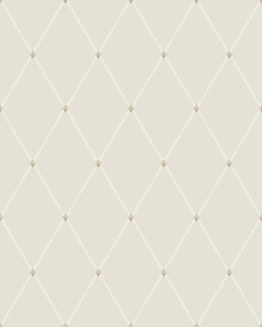 3281 Fredrik Beige and White Wallpaper by Boråstapeter