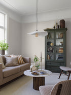 3281 Fredrik Beige and White Wallpaper by Boråstapeter