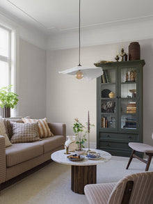 3281 Fredrik Beige and White Wallpaper by Boråstapeter